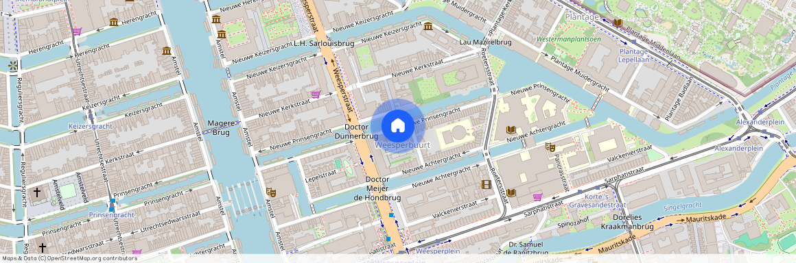 Nieuwe Prinsengracht 54-3, Weesperbuurt, 1018VS, Amsterdam