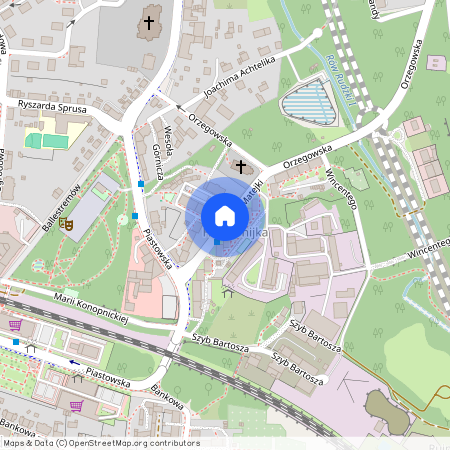 ul. Jana Matejki, Ruda, Ruda Śląska, śląskie