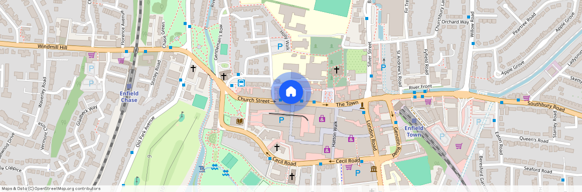 Church Street, Enfield, Greater London, EN2