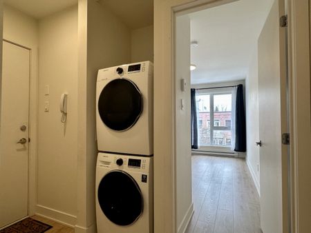 Hochelaga Maisonneuve: condo de 2 chambres sur 2 étages avec 2 terrasses privées, offert en location semi meublée! - Photo 4