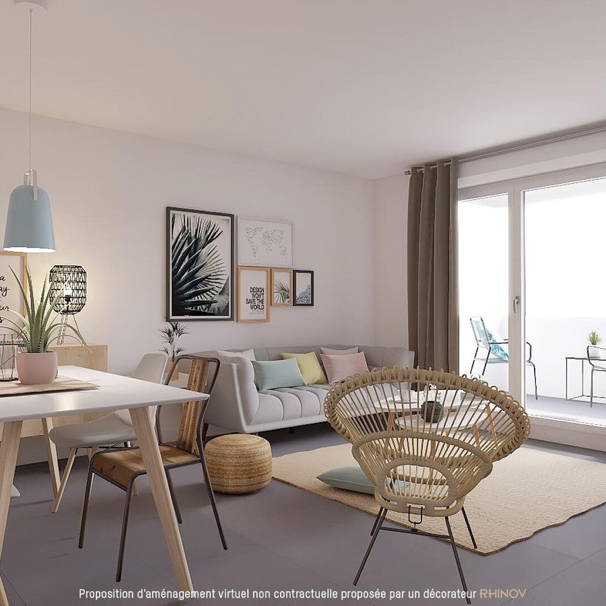 location Appartement T2 DE 44.73m² À NICE - Photo 1