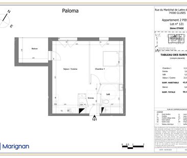 location Appartement T2 DE 43.53m² À CLUSES - Photo 1