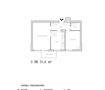 Centrum 6 A, våning 2 - Photo 2