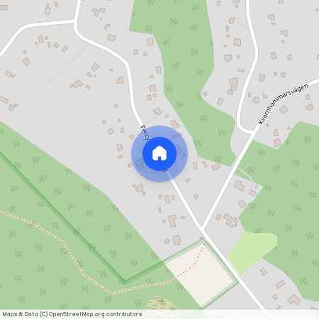 Percy Tamms väg, Värmdö