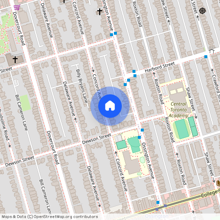 107 Concord Avenue Unit# Basement Rear, Toronto