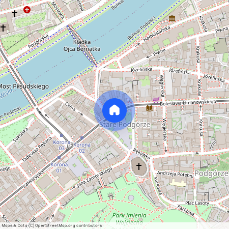 rynek Podgórski, Stare Podgórze, Podgórze, Kraków, małopolskie