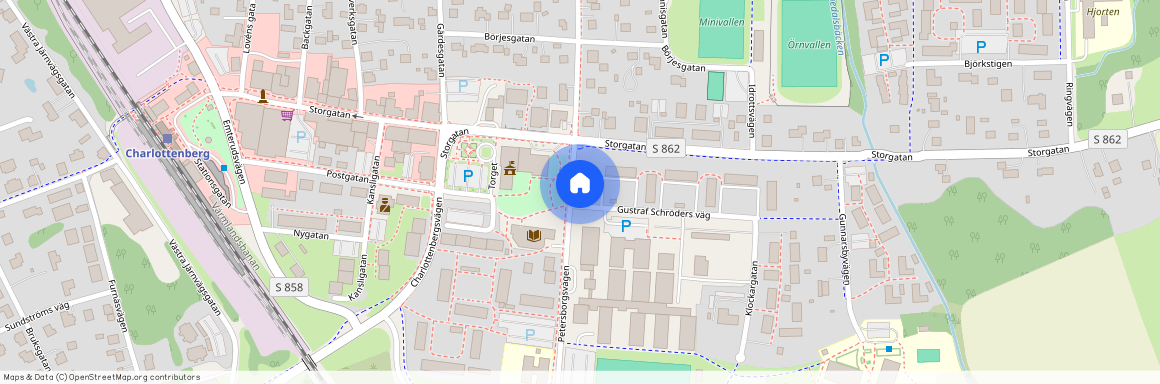 Charlottenberg, Värmland, Eda, Gustaf Schröders Väg 1a