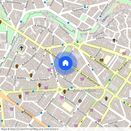 Ἁγ. Δημητρίου 34, Θεσσαλονίκη 546 30, Ελλάδα (54630)
