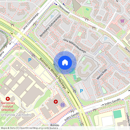 ul. rtm. Witolda Pileckiego, Ursynów-Centrum, Ursynów, Warszawa, mazowieckie