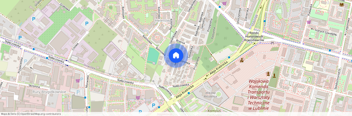 ul. Serdeczna, Sławinek, Lublin, lubelskie