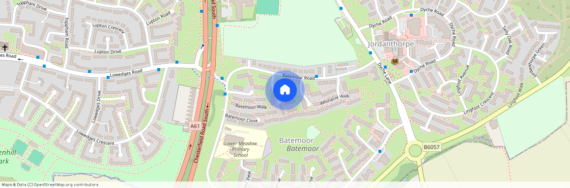Batemoor Place, Sheffield, South Yorkshire, UK, S8