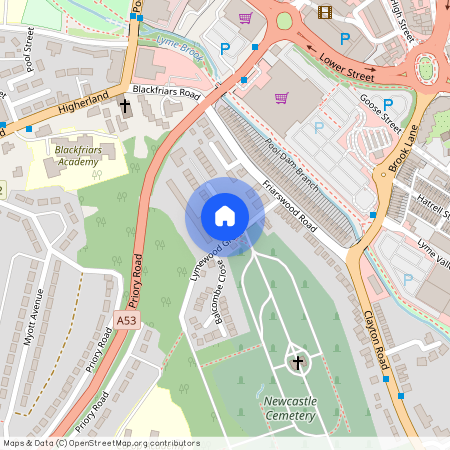 1 Bedroom at Lymewood Close, Newcastle-under-Lyme, ST5