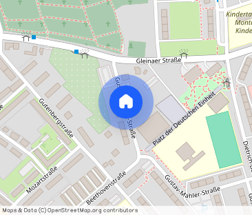 Wohnen in toller Lage in Zeitz - Gustav-Mahler-Straße 7 - mit Balko... - Photo 1