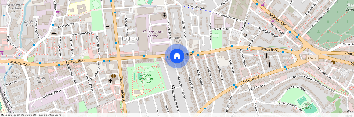 Priory Street, Spare Rooms, NG7