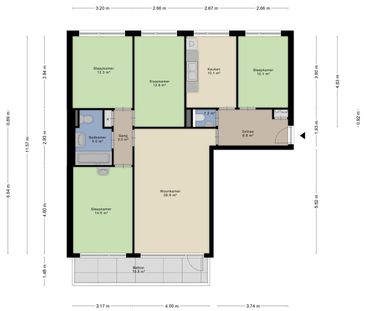 Appartement te huur: Planetenlaan 485 9742 HS Groningen - Foto 6