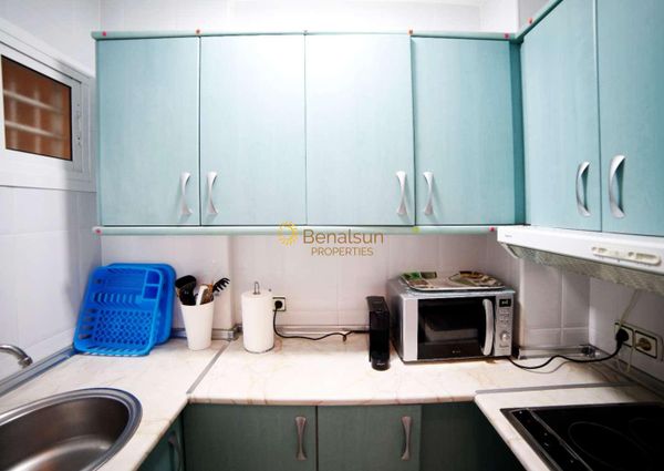 For rent MID SEASON from 01/10/2024 - 31/03/2025 Beautiful studio apartment in Benalmadena