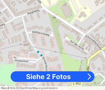 AB SOFORT: Teilrenovierte 3,5-Zi,-Whg. in ruhiger Lage mit Balkon! - Foto 1