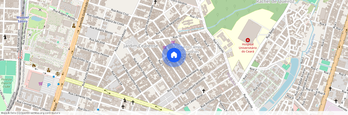 Rua 3 (Cj Campos dos Ingleses), Jardim Cearense, Fortaleza, CE, 60712268