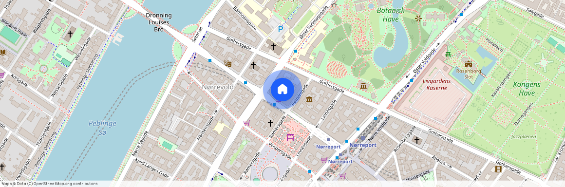 Kbh. K, Rømersgade 21A, 2. sal