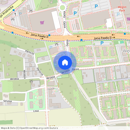 ul. Wróbla, Węglin Południowy, Lublin, lubelskie