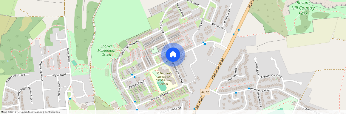 Coleridge Road, Oldham, Greater Manchester, OL1