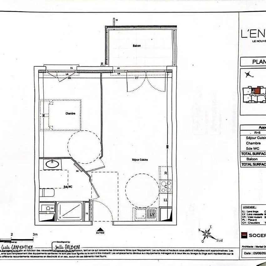 Appartement à louer 2 pièces 38.59m² - Photo 1