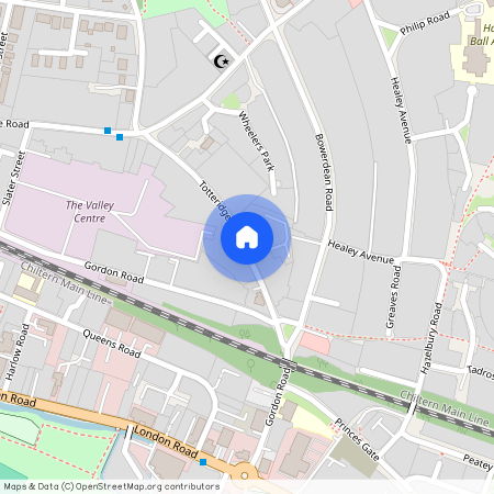 Walk From The Train Station, High Wycombe