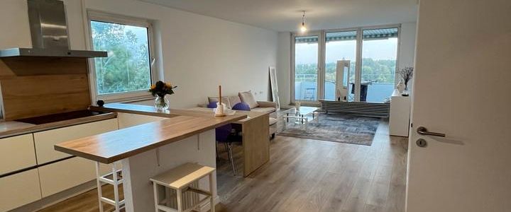 Helle, renovierte 2-Zimmer-Wohnung mit Weitblick - Foto 1