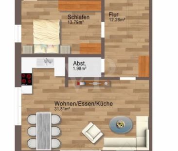 Energiespartraum: Maisonettewohnung mit eigener Solaranlage - Photo 1