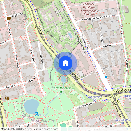 ul. Spacerowa, Ujazdów, Śródmieście, Warszawa, mazowieckie