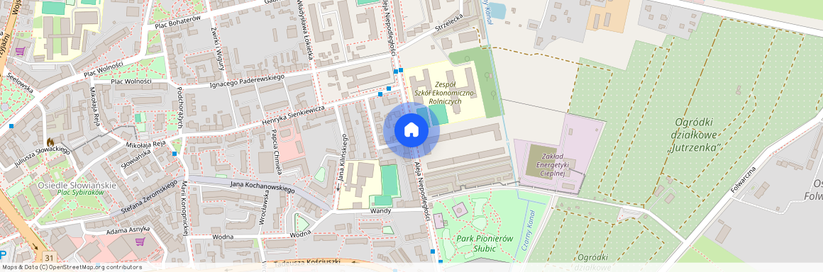 al. Niepodległości, Słubice, Słubice, słubicki, lubuskie