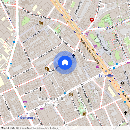 16;16 bis Rue du Buisson Saint-Louis, 75010 Paris, France