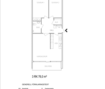 Vinddraget 15 A, våning 1 - Foto 2