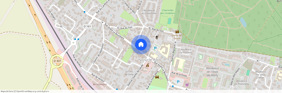 Rue André Le Bourblanc 38, 78590 Noisy-le-Roi, Paris