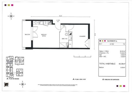 Location Appartement 2 pièces 40m² ST ANDRE DE CUBZAC 33240 - Photo 5