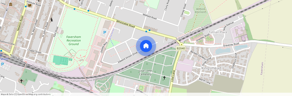 Edward Vinson Drive, Faversham, Kent