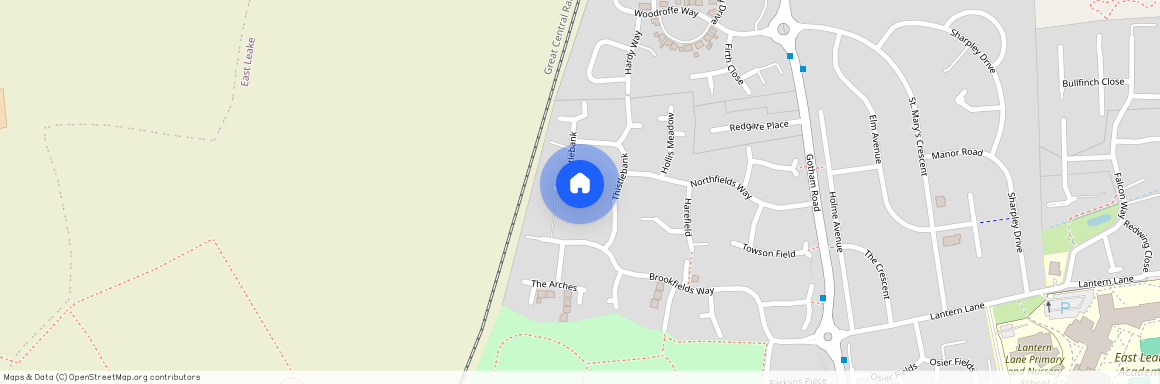 Thistlebank, Loughborough, LE12, Thistlebank, East Leake, LE12 6RS