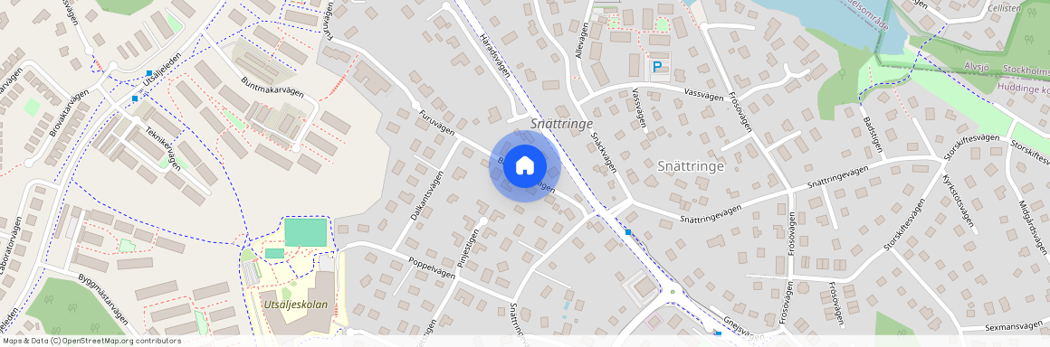 Bergmarksvägen, Huddinge