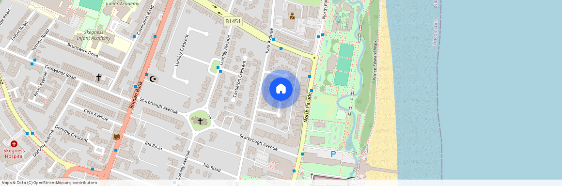 Lincolnshire, PE25 2TG, Skegness