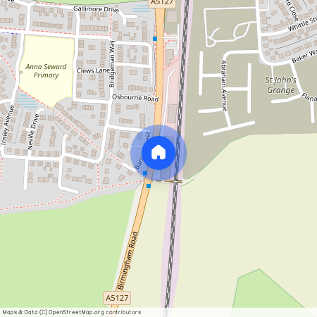 Dixon Close, Lichfield, Staffordshire, WS14