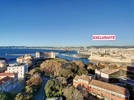 Marseille (13007) - Appartement 3 pièces meublé 66.44 m2 VUE MER PANORAMIQUE - Photo 5