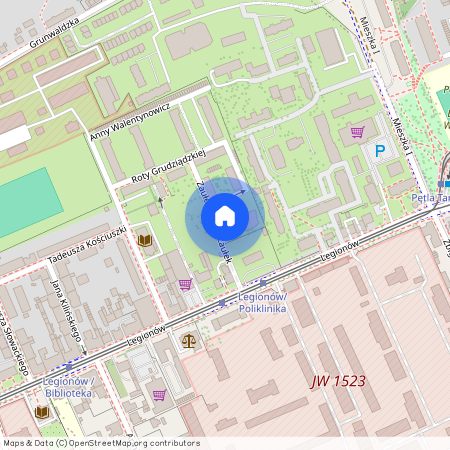 ul. Zaułek, Grudziądz, kujawsko-pomorskie