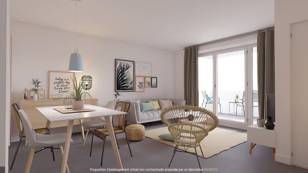 location Appartement T2 DE 44.73m² À NICE - Photo 1