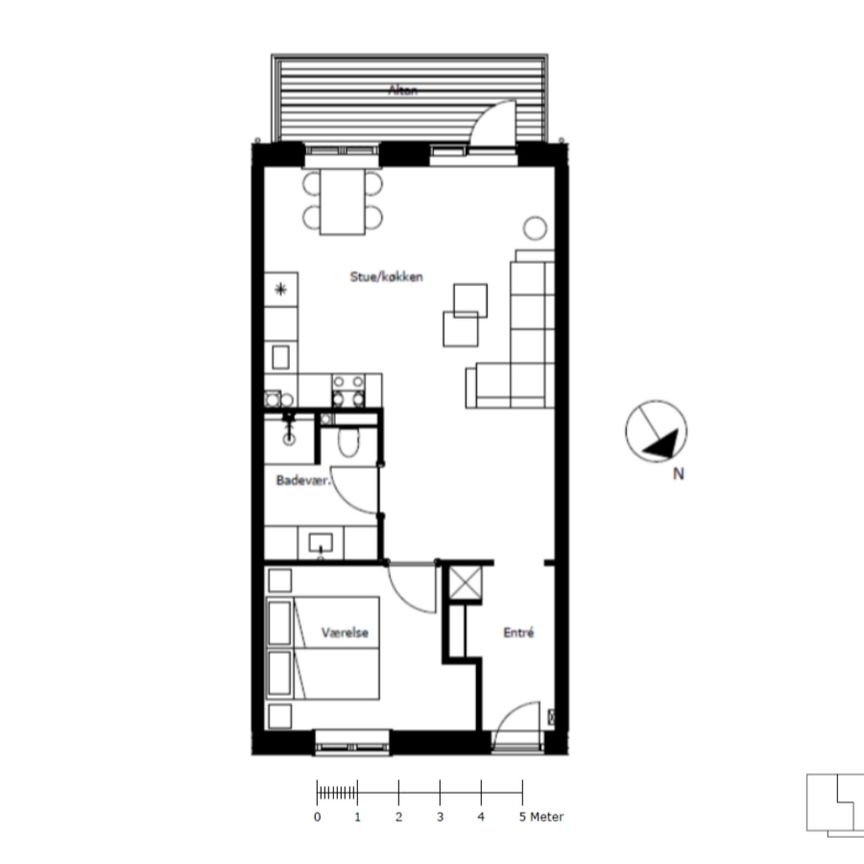 Moderne boliger i Tækkerhusene, Hillerød: Elevator og privat altan. Perfekt beliggenhed ved både natur og by liv - Foto 1
