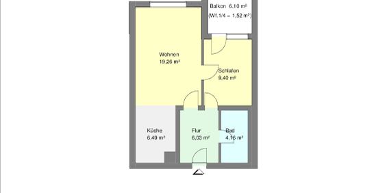 Kleine 2-Zimmer-Wohnung in Dortmund-Hacheney mit WBS - Photo 3