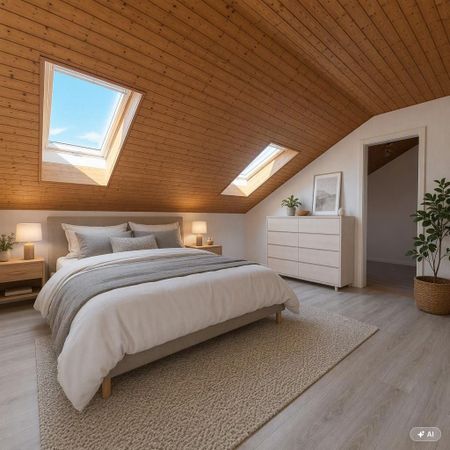 Charmante 3.5-Zimmer-Dachwohnung mit Terrasse in Oftringen - Foto 3