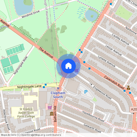 Balham Hill, Clapham Common South Side, London, SW12