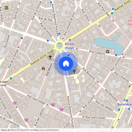 74 Avenue Raymond Poincaré, 75116 Paris, France