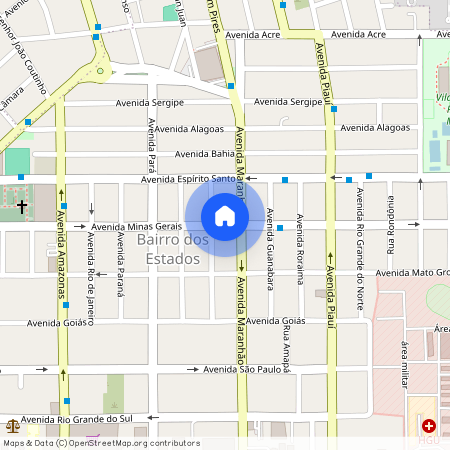 Avenida Minas Gerais, Bairro dos Estados, João Pessoa - PB, 58030-060, Brazil