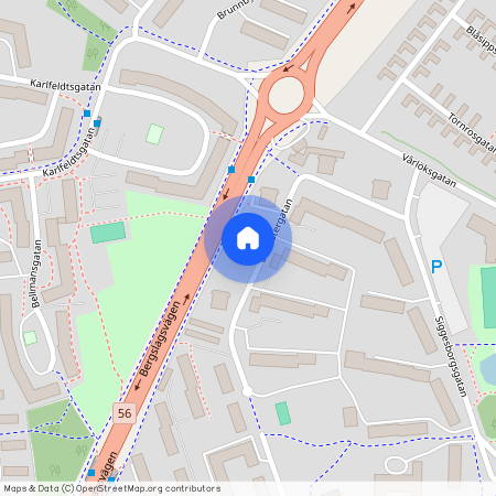 Gideonsberg, Västerås, Västmanland, Blomstergatan 8